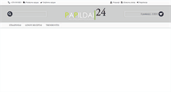 Desktop Screenshot of papildai24.lt